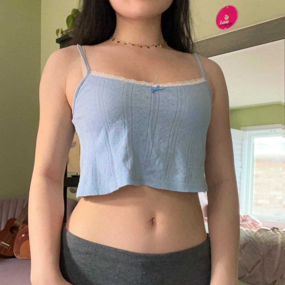 Lace-Trim Camisole